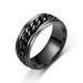 fashion men's rings stainless steel embossed chain rotating rings Japanese and Korean fashion bottle opener rings_ipsvogv.com