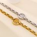Fashion Palm Titanium Steel Bracelets Inlay Zircon Stainless Steel Bracelets_ipsvogv.com