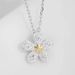 Tough Flower Small Flower Necklace Female Element Crystal Clavicle Chain_ipsvogv.com