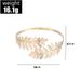 Specially Designed New Style Bracelet, Fashionable And Personalized Gold Leaf Open Arm Bracelet_ipsvogv.com