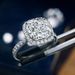Silver Full Diamond Micro Inlaid Zircon Women's With Fashionable And High-end Sense, Moissanite Sparkling Western Style_ipsvogv.com