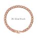 Men's And Women's Pure Copper Adjustable Cuban Bracelet Ring Lobster Buckle_ipsvogv.com