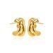 Women’s Jewelry Set Fashion Gold Knot Earrings Design Simple Minimalist Light Luxury Niche Design Braided Earrings_ipsvogv.com