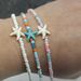Ocean Bead Bracelet, Handmade By Women, Niche Design, Simple Beach Vacation, Starfish Bracelet_ipsvogv.com