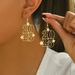 New 2025 font creative niche, high-end, star design, versatile earrings, earrings_ipsvogv.com