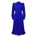 Women's Clothing women's autumn puff sleeve top pleated skirt two piece suit_ipsvogv.com