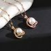 Pearl studded diamond necklace with titanium steel color retention, simple and fashionable, niche design, exquisite ins_ipsvogv.com