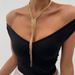 Hip Hop Punk Multi-layer Tassel Necklace For Women's Fashion Ins Metal Box Chain Long Accessory_ipsvogv.com