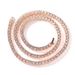 Hip Hop For Men 3mm 4mm Alloy Rhinestone One Row Tennis Chain Gold Silver Simple Versatile Necklace_ipsvogv.com