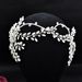 Bridal Hair Accessories, Shiny Rhinestones, Decorative Hair Crowns, Handmade Diamond Studded Wedding Party Headbands_ipsvogv.com