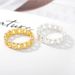 Hip Hop Cuban Chain Electroplated Real Gold Trend Men's Ring_ipsvogv.com