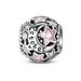 Women's Jewelry White Copper Silver Plated Birthstone Pendant Beads DIY Jewelry Accessories Bracelet_ipsvogv.com