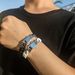 Men's Jewelry Ceramic Cuban Bracelet Design Niche Hip Hop Jewelry Men's Titanium Steel Jewelry_ipsvogv.com