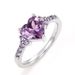 Cao Shi's New Love For Women's Fashionable Wedding, Noble And Elegant Heart-shaped Ring, Bride's Proposal Ring_ipsvogv.com