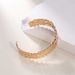 Jewelry Bamboo Joint Inlaid Creative Elegant Light Luxury Open Stainless Steel Gold-Plated Bracelet For Women_ipsvogv.com