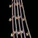 Fashion Simple Copper Hip Hop Pink Zircon Trendy Bow Necklace Tennis_ipsvogv.com