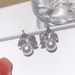 Cao Shi Imitates Pearl Leaf Earrings For Women's Daily Wearing Of Ladylike Accessories, Fashionable, Elegant, Light_ipsvogv.com