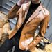 Men's Clothing Leather Suit Autumn New Casual Jacket Style Slim Lapel Leather Suit Leather Jacket Men's_ipsvogv.com