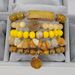 Bohemian Stacking Style Natural Stone Crystal Bud Gravel Multi String Bracelet_ipsvogv.com