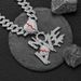 Men’s Jewelry Set Fashion Hip Hop Alloy Letter NOLOVE Pendant Cracked Heart Niche Personality Pendant Necklace Men's Cuban Chain Jewelry_ipsvogv.com