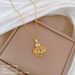 】 Hollow 【 Shell With Beads, Light Luxury Charm, Gorgeous Full Diamond Necklace, Women's Versatile Clavicle Chain, 【 】 Beads, Charm, Necklace, Chain,_ipsvogv.com
