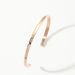 Women's Jewelry Titanium Steel Bracelet Stainless Steel Watch Accessories Bevel Opening C Shaped Bracelet Hand Jewelry_ipsvogv.com