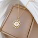 Star 【 】 Cross Stone Light Luxury Charm Gorgeous Full Diamond Necklace Women's Versatile Clavicle Titanium Steel Chain 【 】_ipsvogv.com