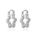 Unisex Metal Spiral Five Pointed Star Earrings Spring And Summer New Style Simple Personality Fashion Star Earrings_ipsvogv.com