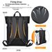 Backpack Roll Top Outdoor Waterproof Scratch Resistant Computer Backpack Work Commuter Travel Large Capacity Student Backpack Male Female_ipsvogv.com
