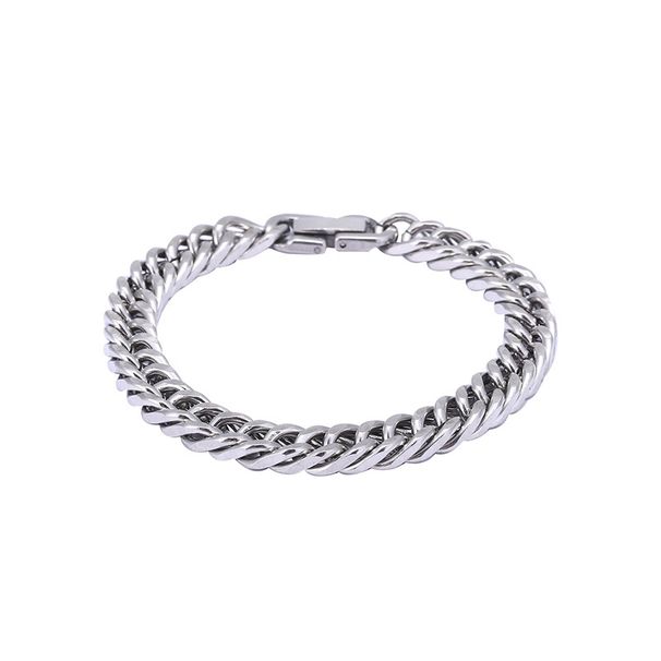 Hip Hop Metal Ins Trend Couple Titanium Steel Accessories Non-Fading Punk Personality Fashion Bracelet_ipsvogv.com