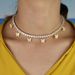 Women's Jewelry White Zircon Tennis Chain Necklace Tennis Choker Butterfly Pendant Adjustable 32+10_ipsvogv.com