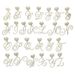Hip Hop New Heart Script 26 Letter Pendant Trendy Jewelry_ipsvogv.com