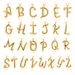 Fashion All Match Plated 26 English Letters Necklace Simple High End Clavicle Chain Pendant_ipsvogv.com