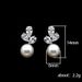 Cao Shi Fashionable And Versatile Maple Leaf Artificial Pearl For Women Ruili Street Photography Water Drop Zircon_ipsvogv.com
