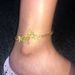 Fashion simple diamond butterfly Anklet innovation combined with hip hop rhinestone Anklet jewelry Anklet_ipsvogv.com