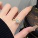 A Niche, Exquisite, Minimalist With High-end Versatile Feel. The Adjustable Opening The Ring Design Exudes Sense Of_ipsvogv.com