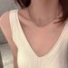 mud Summer Taro Girl Colorful Bead Zircon Pendant ! With White Crystal Collarbone Chain, Dreamy Purple Necklace Chain,_ipsvogv.com