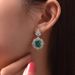 Cao Shi Flower 2024 High End Rich Lady Fashion Charm Queen Bride Earrings_ipsvogv.com