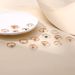 Fashionable And Personalized Diamond Pearl Pentagram Arrow Shaped Eye Opening 16 Piece Set Ring_ipsvogv.com