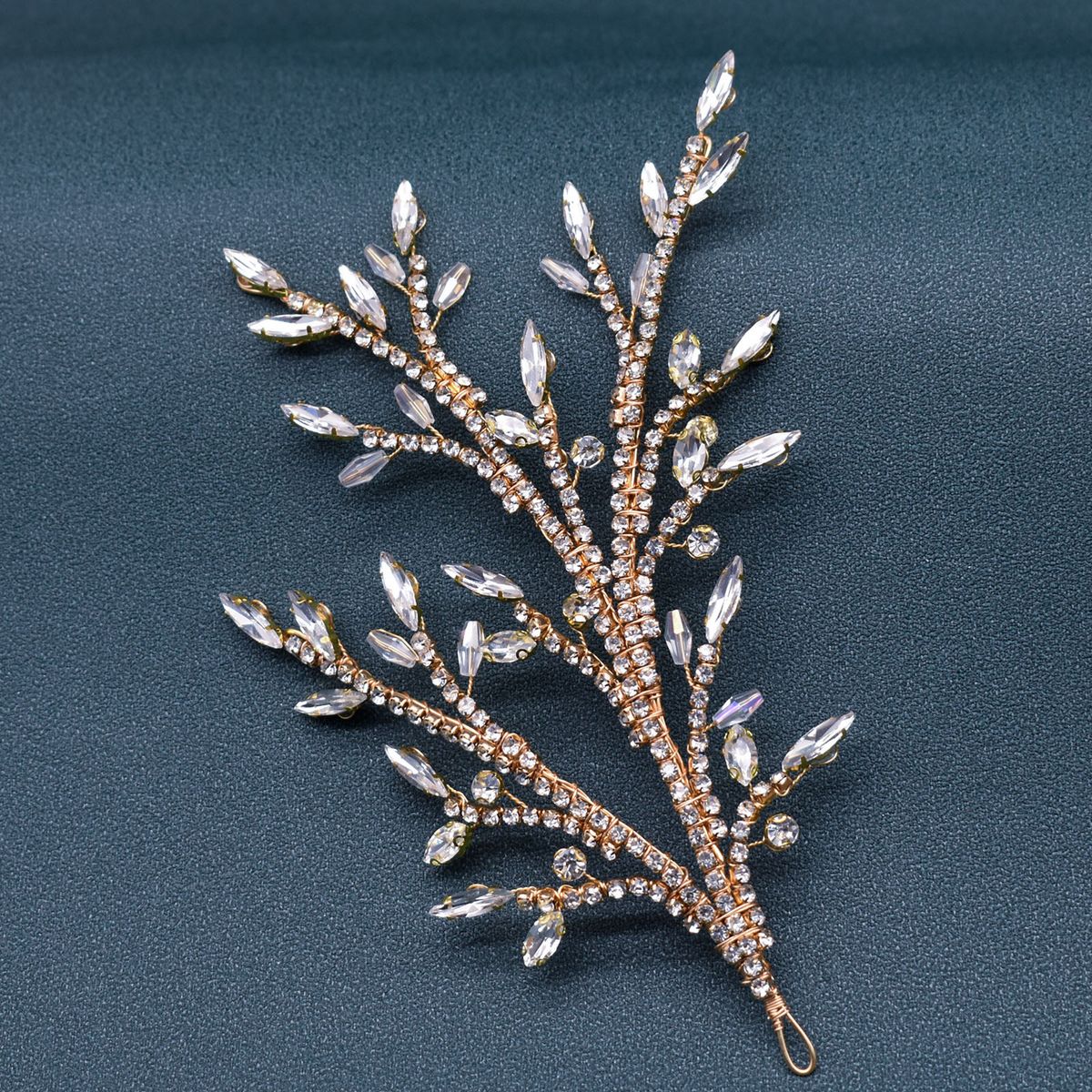 New Handmade Bridal Headdress Style Hair Accessories Hair Style Side Decoration Clip Hair Piece_ipsvogv.com