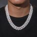 Men's Jewelry High Quality Necklace 18mm Bubble Chain Men's Necklace Hip Hop Trend Street Jewelry Necklace_ipsvogv.com