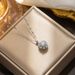 INS Cool Wind Love Spinning Set Zircon Pendant Necklace for Women with High Grade Sense, Light Luxury, and Small Design_ipsvogv.com