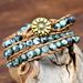 Natural Stone Hand Woven Bracelet Female Bohemian Style Multi Layer Winding Bracelet Tiger Eye Stone Bracelet_ipsvogv.com