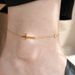 Small And Niche Cross Crystal Anklet Women's Alloy Summer 2023 New Design Trend_ipsvogv.com