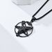 Retro Style Satan Goat Pentagram Titanium Steel Personality Trend Wear Necklace Pendant_ipsvogv.com