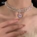 【 Collected By 10000 People 】 Cold Wind Purple Zircon Pendant Necklace For Autumn And Winter Light Luxury, Niche_ipsvogv.com