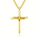 Necklace Titanium Steel Cross Necklace classic simple versatile stainless steel nail Pendant_ipsvogv.com