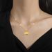 Body 【 Full Titanium Steel 】 Small And Delicate Bee With A Minimalist Wind Furnace. True Gold Necklace For Women. 【 】 Furnace. Women._ipsvogv.com