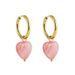 Women’s Jewelry Set Fashion New Fashion Simple Light Luxury Earrings Personality Earrings Jewelry Gold Natural Stone Love Pendant Earrings_ipsvogv.com