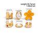 6-Piece Baroque Flower Pearl Ring Set, Trendy Personality Fashion Internet Celebrity Style Ring Combination_ipsvogv.com